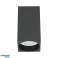 Downlight BARBRA DLS GU10 max 50W. IP20. carré. noir. aluminium photo 2