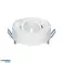 SORMUS R marco decorativo para luz puntual. MR16/GU10 máx. 50W. ajustable. redondo. blanco fotografía 2