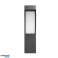 PIRYT LED 10W. садове освітлення  800lm. IP54. 4000K. сірий зображення 2
