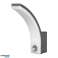 FRENIT LED 20W Gartenleuchte mit Bewegungsmelder 1800lm IP65 4000K Dimmfunktion Grau Bild 1
