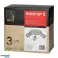 RINO wall and ceiling fixture. max power 3x50W. GU10. IP20. white image 1
