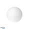 LUNA S hagearmaturkule 1xE27. 1x40W. IP44. Hvit. ? 300 bilde 1