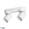 MALTA SP 2. luminaire mural et plafond. GU10 max. 2x12W. IP20. blanc photo 1