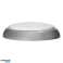 KOKO luminaire 2xE27 with microwave motion sensor. 2x40W. silver polypropylene. matte polycarbonate. IP44. IK10 image 4