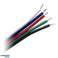 Câble pour bandes LED RGBW. 5x0,35mm2. 25m photo 1