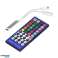 Wireless controller for LED RGBW strips with remote control. 40 buttons. 12V. 8A. 96W image 1