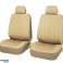 AG338F Seteputer ekoskinn beige bilde 1