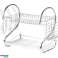AG373 Dish Drainer 2 Tiers Steel image 2