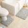 AG491C Tapis de bain 2 pièces gris photo 2
