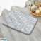 AG491C Tapis de bain 2 pièces gris photo 3