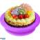 AG649F Rotating Tray for Decoration Purple image 1