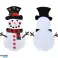 AG712C Bonhomme de neige en feutre DIY photo 1