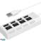 AK228C Hub 4xusb actif blanc photo 1