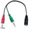 AK268A Adaptador de cable mini jack auriculares fotografía 2