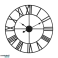Große Wanduhr aus Aluminium 60 cm Bild 2