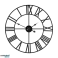 Große Wanduhr aus Aluminium 60 cm Bild 3
