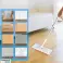 TELESCOPIC FLAT MOP + INSERTS FOR WASHING THE FLOOR AND COLLECTING WET DUST image 2