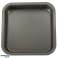 Plaque de cuisson moule à gâteau moule 24cm x 24cm gris photo 2