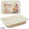 Baking tray cake tin embossed cake tin 29cm x 22cm x 6cm brown image 5