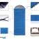 BQ26E Schlafsack Mumie Blau Bild 4
