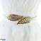 BQ53G Ceinture femme 68 100cm or photo 2