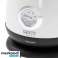 CR 1344 alb Ceainic metalic cu termometru 1.7l fotografia 3