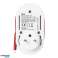 Adaptateur avec chargeur USB et câble de charge type C Lightning. 1x2P Z. 2xUSB Type A C. max 3,4A photo 5