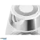 Electric kettle TEESA glass inox 2200 W white 1.7 L image 1