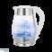 Electric kettle TEESA glass inox 2200 W white 1.7 L image 3