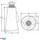 DA135A Kitchen aerator silver image 2