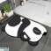 DA163B Tapis de bain à séchage rapide  panda photo 4