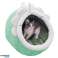DA228C Cabina para perros para gatos tamaño l verde fotografía 1