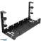 DA263B Cable Organizer Under Desk Tabletop image 3