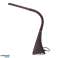 DOLOMIT LED 5W. desk lamp with alarm clock. 400lm. 4000K. brown image 4