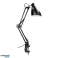 DIAN. desk lamp clamp-on. 60W. E27. steel. black image 1