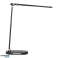 ERGO LED. lámpara de escritorio con cargador USB. 8W. 400lm. 3000 4000 6000K. cambio de temperatura de color. función de atenuación. negra fotografía 5