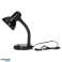 FUPI. bureau lamp. 40W. E27. staal kunststof. zwart foto 5