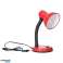 FUPI. bureaulamp. 40W. E27. staal  kunststof. rood foto 1