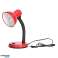 FUPI. bureaulamp. 40W. E27. staal  kunststof. rood foto 4