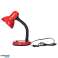 FUPI. bureaulamp. 40W. E27. staal  kunststof. rood foto 5