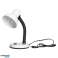 FUPI lampe de bureau 40W E27 acier plastique blanche photo 4