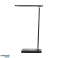 ISIYO LED 7W Skrivebordslampe med trådløs lading og USB. 390lm. 3000 4000 6000K. endring av fargetemperatur og dimmerfunksjon. svart bilde 3