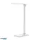 ISIYO LED 7W Skrivebordslampe med trådløs opladning og USB. 390lm. 3000 4000 6000K.ændring af farvetemperatur og dæmpningsfunktion. Hvid billede 2