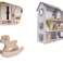 Puppenhaus Holzmöbel 70cm grau Bild 1