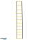 Gymnastic Gymnastic Exercise Coordination Wall Ladder 6m Yellow image 4