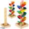Pädagogischer Baum Holzklötze Kugelbahn Kulodrom Montessori Bild 5