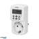 Elektronisk tidsprogrammering. MINI. 1800W. 8A. 10 programmer. Schuko-version billede 1