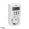 Elektronisk tidsprogrammering. MINI. 1800W. 8A. 10 programmer. Schuko-version billede 3