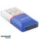 EA134B Lettore di schede micro SD USB blu Esperanza foto 2