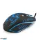 EGM203B MX203 Scorpio 6D Optical USB Wired Gaming Mouse Blue image 2